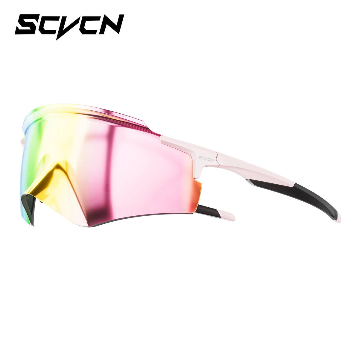 SCVCN Sonnenbrillen für Herren, Fahrradbrillen mit UV400-Gläsern, Fahrradbrillen für Rennrad und Mountainbike, Damen, Freizeit, Wandern