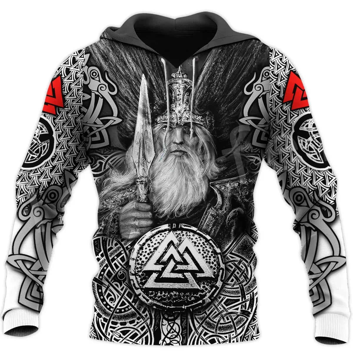 2023 neuer Herbst-Hoodie für Herren mit Wolf-Print, 3D-Sweatshirt, urban, trendig, vielseitig kombinierbar, Oversized-Oberteil, Kapuzenpullover, Herrenbekleidung