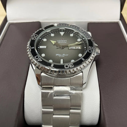 Orient Automatic Diver Watch Men 200M Waterproof Multi-Color Dial Stainless Steel Wristwatch