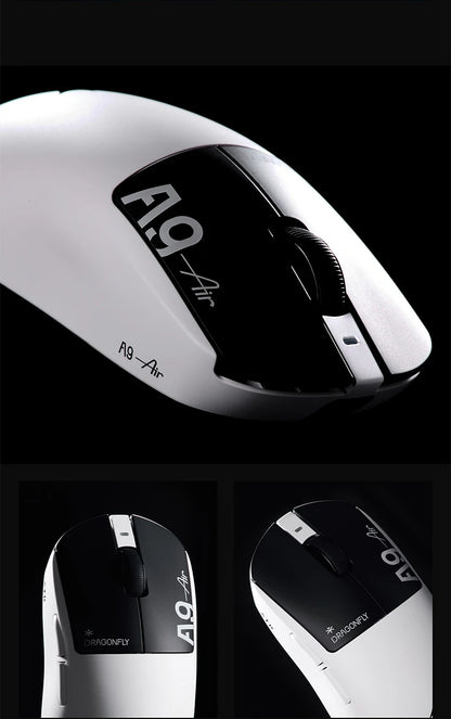 ATK Dragonfly A9 Ultimate Wireless Gaming Mouse A9 Air PAW3950 Ultra Lightweight Ergonomic E-sports Gamer FPS Mice CSGO A9 Ultra