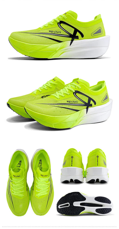 2025 New Full Palm Nylon Carbon Plate Running Shoes Double Layer Double Density Marathon Training Shoes Irunsvan&ACTBASE 25126