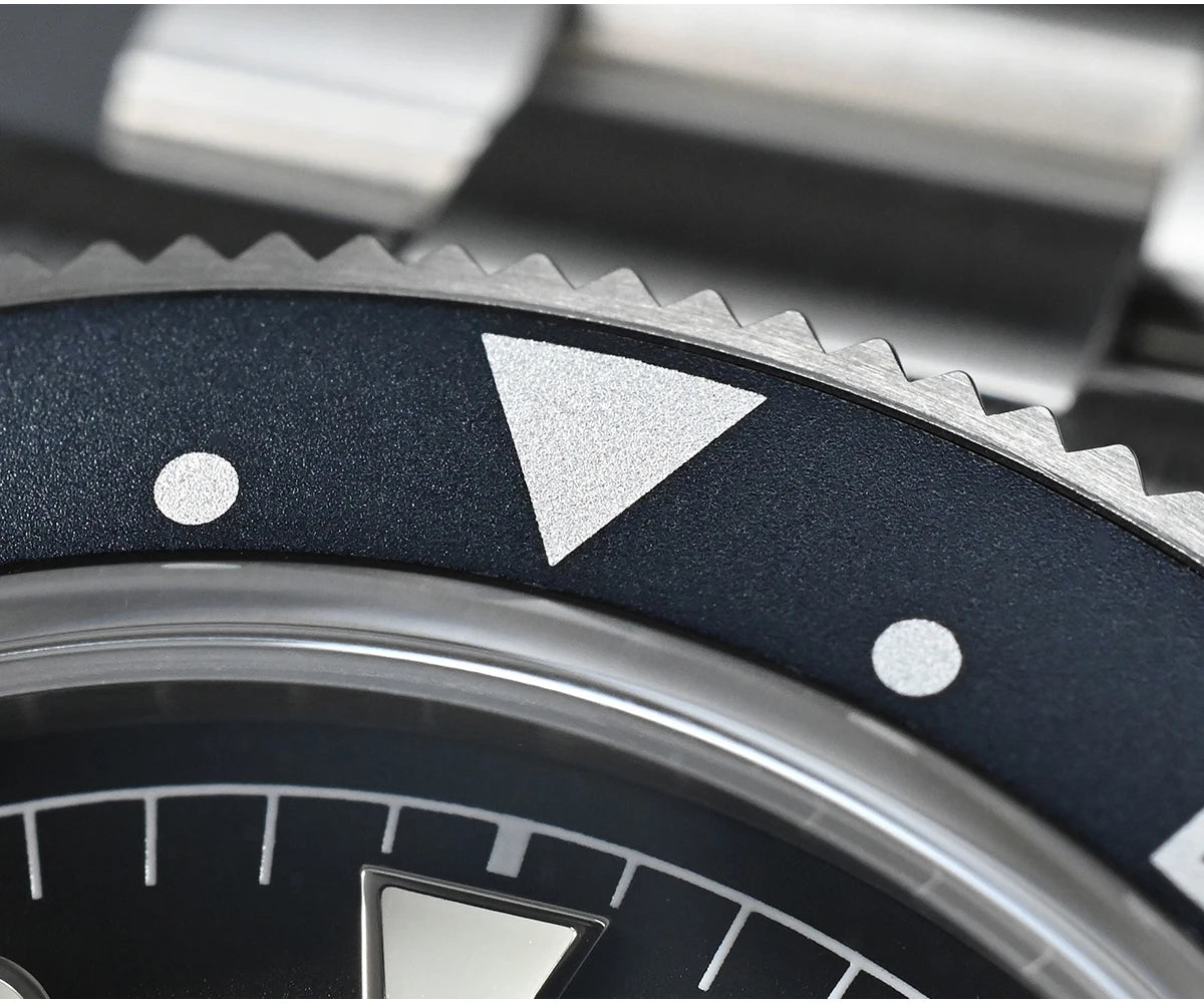 San Martin 39mm NH34 GMT Men Luxury Watch Bidirectional Aluminum Bezel Automatic Mechanical Sapphire 100M Waterproof  SN0109