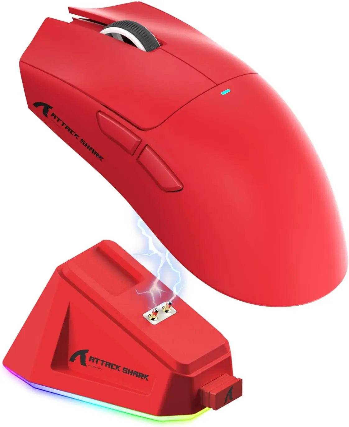 ATTACK SHARK X11 Wireless Gaming Mouse with Charging Dock PixArt PAW3311 Gaming Sensor, BT/2.4G Wireless/Wired