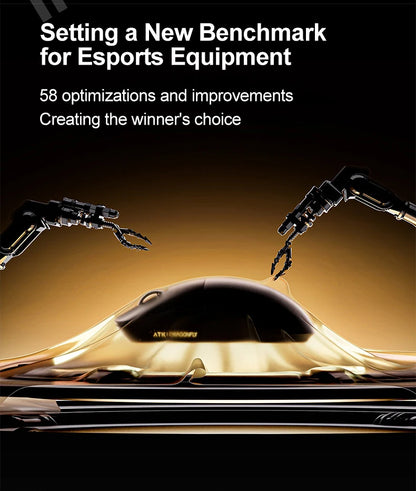 ATK Dragonfly A9 Ultimate Wireless Gaming Mouse A9 Air PAW3950 Ultra Lightweight Ergonomic E-sports Gamer FPS Mice CSGO A9 Ultra
