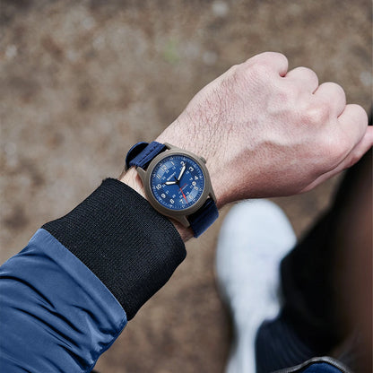 BERNY Titanium Automatic Men's Field Watches Date Sapphire Super Luminous Sports Easy Read Outdoor 10ATM Mechanical Watch