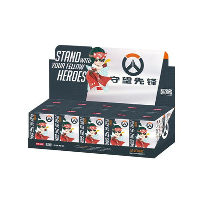 POP MART Overwatch Play of The Game Series Original Blind Box Surprise Mystery Box Cute Anime Action Figure Ornaments Figurines