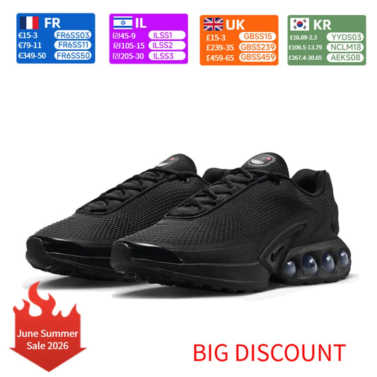 Nike Air Max Dn Comfortable & Minimalist Durable Low-Top Casual Lifestyle Shoe Men's Black DV3337-006