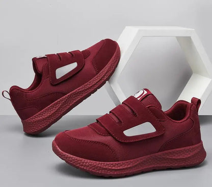 Design Diabetic Shoes Wide Walking Shoes with Adjustable Closure Slip-On Orthopedic Elderly Shoes Sneakers for Men Women