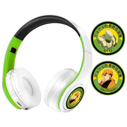 Wireless Silent Disco Headphone Anime Fate/Grand Order FGO Jeanne d'Arc Stereo Bluetooth Headphone for Playing Games Earphone