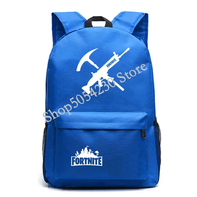 Fortnite Children's Backpack Large Capacity Bolsa Escolar High Quality Waterproof Men Women Victory Game Stationary Kid Rucksack