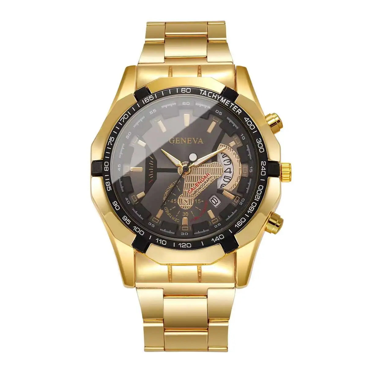 Montres de mode pour homme, montres d'affaires, montres de luxe à grand cadran avec calendrier, montres à quartz pour homme, Reloj Hombre (sans boîte)
