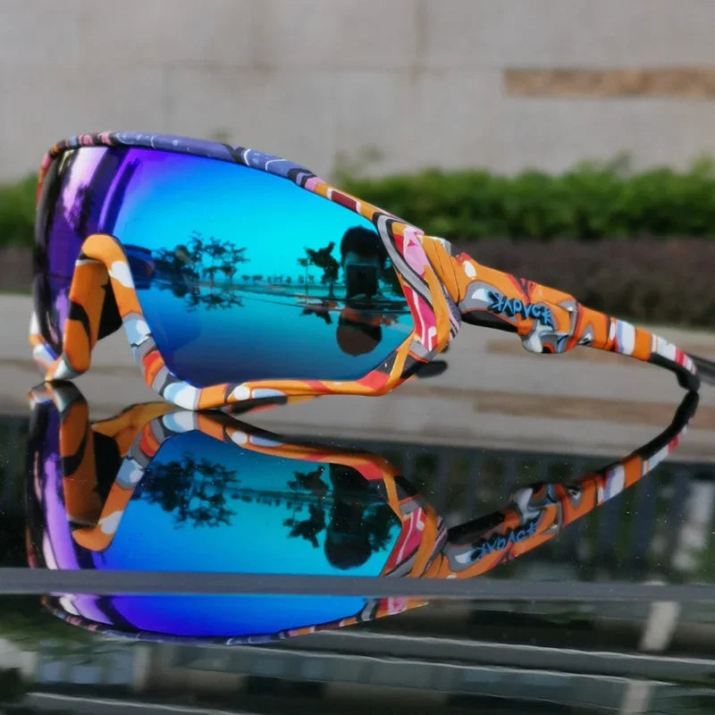 Kapvoe: Gafas de sol de marca para hombre, para pesca, montaña y ciclismo; gafas para mujer, para bicicleta de carretera; gafas de bicicleta; gafas de ciclismo; Oculos Ciclismo