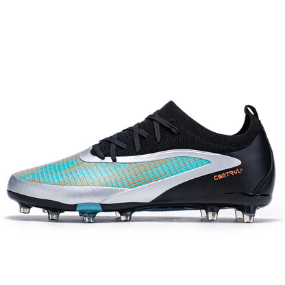 Bottes de Football professionnelles antidérapantes, baskets de sport sur le terrain, TF/FG, chaussures d'entraînement ultralégères, crampons de Football