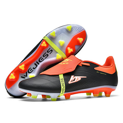 Nouvelles chaussures de football pour hommes, chaussures de soccer de haute qualité, crampons, chaussures unisexes pour femmes, vente flash, chaussures de futsal professionnelles, baskets TF/FG ultralégères