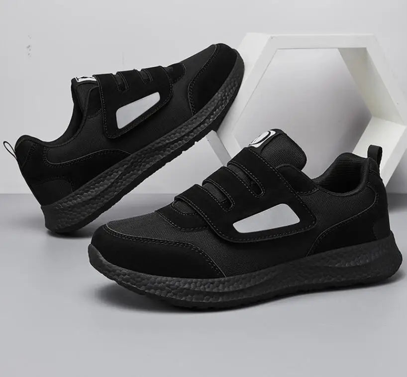 Design Diabetic Shoes Wide Walking Shoes with Adjustable Closure Slip-On Orthopedic Elderly Shoes Sneakers for Men Women
