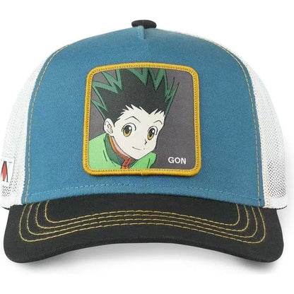 Hunter X Hunter – letní kšiltovka typu snapback pro muže s výšivkou, ve stylu hip-hopu, s nastavitelným kšiltem proti slunci, síťovaná kšiltovka typu „trucker“
