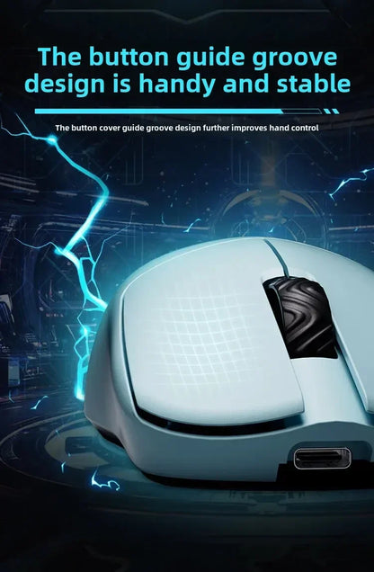 SCYROX V6 non-porous wireless mouse esports 40g 750IPS with 8k receiver fast response pixart 3950 high quality 8KHz web driver