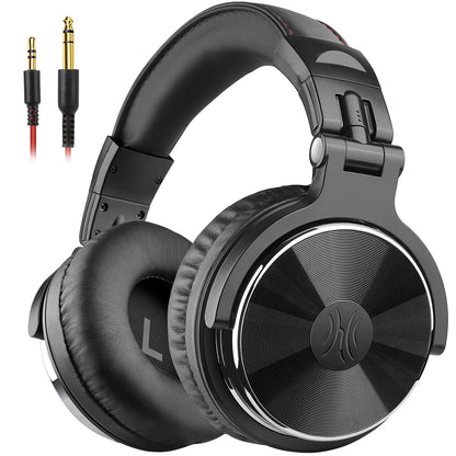 Oneodio Pro-10 Wired Headphones with 50mm Quality HiFi Drivers Stereo Big Headphones Studio Mixing Recording Monitoring Headset