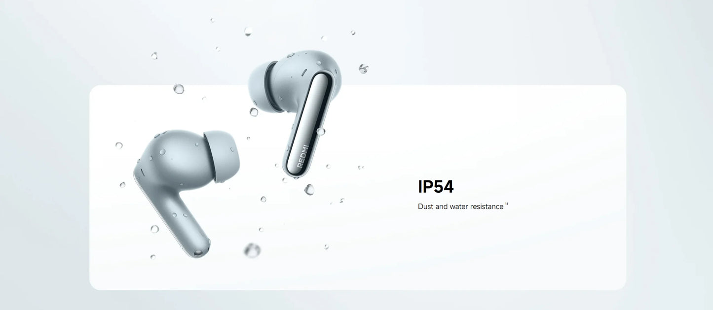 Xiaomi Redmi Buds 8 Pro TWS Earphones 3MIC AI 55dB Active Noise Cancellation Bluetooth 5.4 35 Hours Battery Mi Earbuds Headset