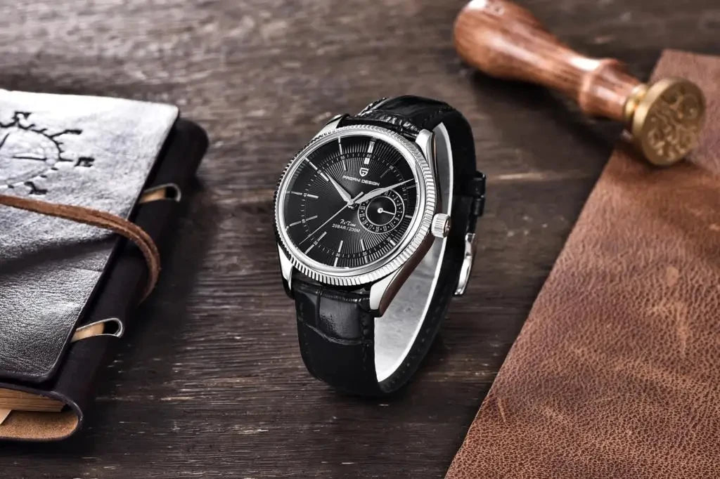 PAGANI DESIGN 2025 New Men Quartz Watch VH65 40mm Stainless Steel Sapphire Glass Luxury Business Waterproof 200m Reloj Hombre