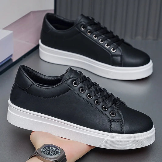 New Hot Selling Fashionable Men's Board Shoes Trendy White Shoes Student Sports  Leisure Shoes Versatile Men's Shoes