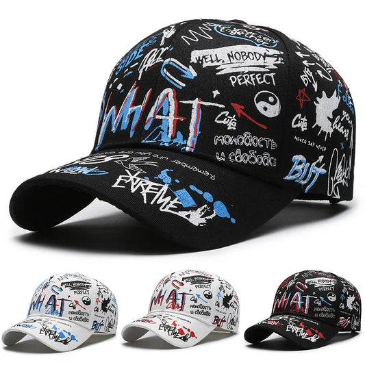 Fashion Hip Hop Baseball Cap Personality Trucker Caps Cotton Snapback Hat Outdoor Sun Hats Sports Leisure Cap
