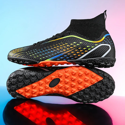 New Men Soccer Shoes Hot Sale High-quality Futsal Football Boots Unisex Cleats Ultralight Women Professional TF/FG Sneakers