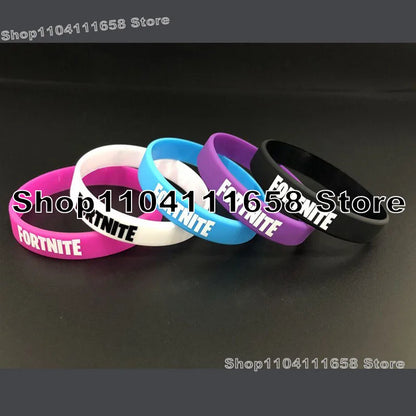 Brățară luminoasă din silicon, tematică Fortnited, decor pentru petrecere, brățară aniversară din cauciuc, jucărie la modă pentru adulți și adolescenți, cadou aniversar
