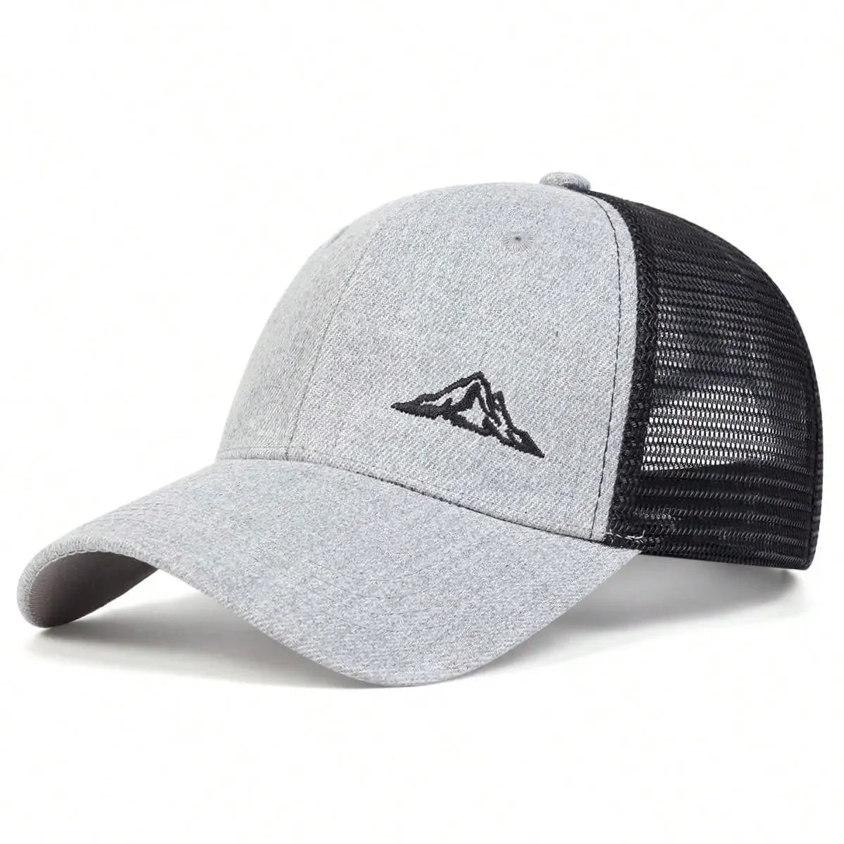 Unisex Mountain Range Embroidery Baseball Net Caps Spring and Summer Outdoor Adjustable Casual Hats Hip Hop Cap Sunscreen Hat