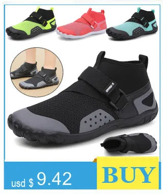 Men and Women Water Shoes, Aqua Shoes, Drainage Beach Sports Swim Sandals, Quick Dry Boating Barefoot Diving Fishing Surfing Sneakers