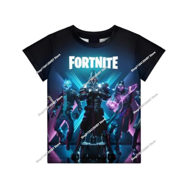 Sudadera con capucha Fortnite Anime para niños, streetwear hip-hop para hombre, ropa deportiva casual de corte holgado, moda outdoor