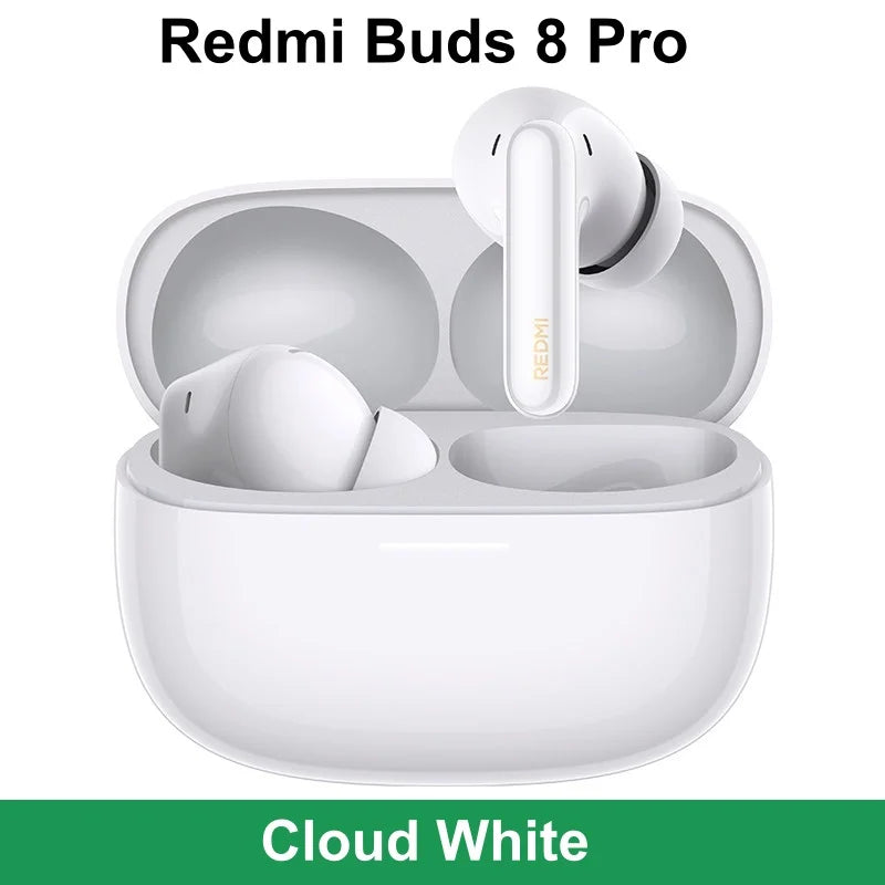 Xiaomi Redmi Buds 8 Pro TWS Earphones 3MIC AI 55dB Active Noise Cancellation Bluetooth 5.4 35 Hours Battery Mi Earbuds Headset