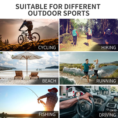 Gafas de sol Kapvoe para ciclismo, gafas polarizadas para bicicleta, MTB, UV400, de montaña, para hombre y mujer, gafas deportivas para actividades al aire libre