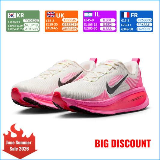 Nike VOMERO 18 Men's Running Shoes: Breathable, Cushioned, and Responsive Road Racing Shoes for Training and Running IB7315-100