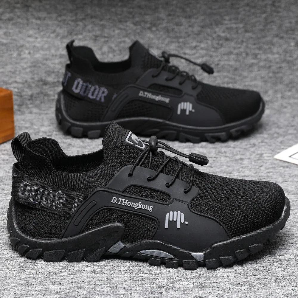 Chaussures décontractées d'été respirantes pour hommes, chaussures de sport pour hommes, confortables et légères, chaussures de sport d'extérieur