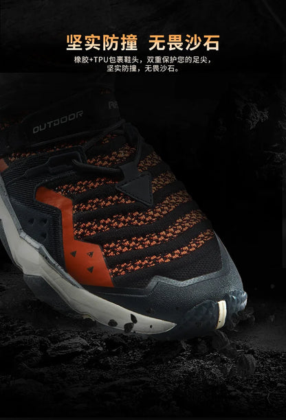 RAX Winter Hiking Boots Men Waterproof Breathable Outdoor Sports Sneakers for Men Trekking Boots Mountain Trekking Shoes Bigsize