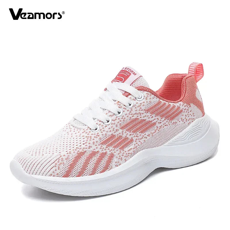 Women Running Shoes Breathable Casual Sneakers Lightweight Gym Outdoor Sport Comfortable