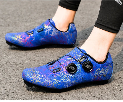 Professionelle Rennradschuhe für Herren und Damen – selbstarretierende Speed-Fahrradschuhe mit SPD-Cleats für Racing und Wettkampf