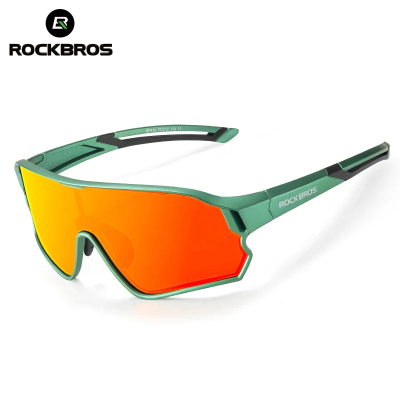 ROCKBROS Παιδικά Πολωτικά Φωτοχρωμικά Γυαλιά Ποδηλασίας με Προστασία UV400 Γυαλιά Ηλίου για Υπαίθρια Αθλήματα Παιδικά Γυαλιά Ποδηλασίας MTB
