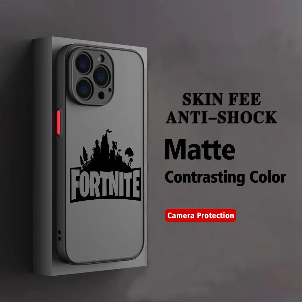 Hot Game F-Fortnites Phone Case For Samsung Galaxy A17 A07 A06 A56 A36 A26 A55 A14 A05 A15 A24 A25 A73 A04 A40E A25 A24 4G 5G