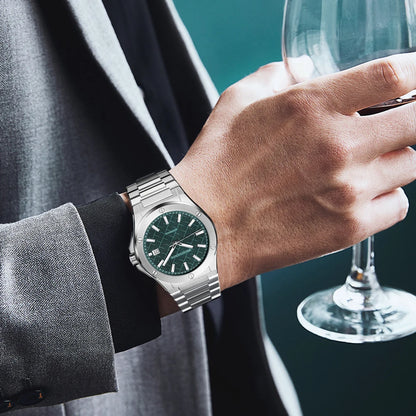 Specht&Sohne 2025 Neue 38MM Herrenuhr, Automatikuhr, Japan Miyota 8215 Uhrwerk, Stahl, Saphirglas, wasserdichte Reloj Homb