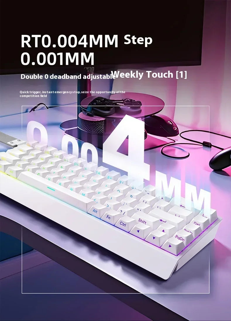 IROK Carotmas Mercury68 Max mars68 pro Mercury 68 Gaming Magnetic Mechanical Keyboard Rapid Trigge 0.001 8K Wired Gamer Keyboard