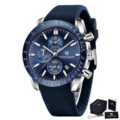 PAGRNE DESIGN Quartz Watches Multi functional chronograph 44mm Fashionable men's watch PAGANI DESIGN Extended Brand PG5140