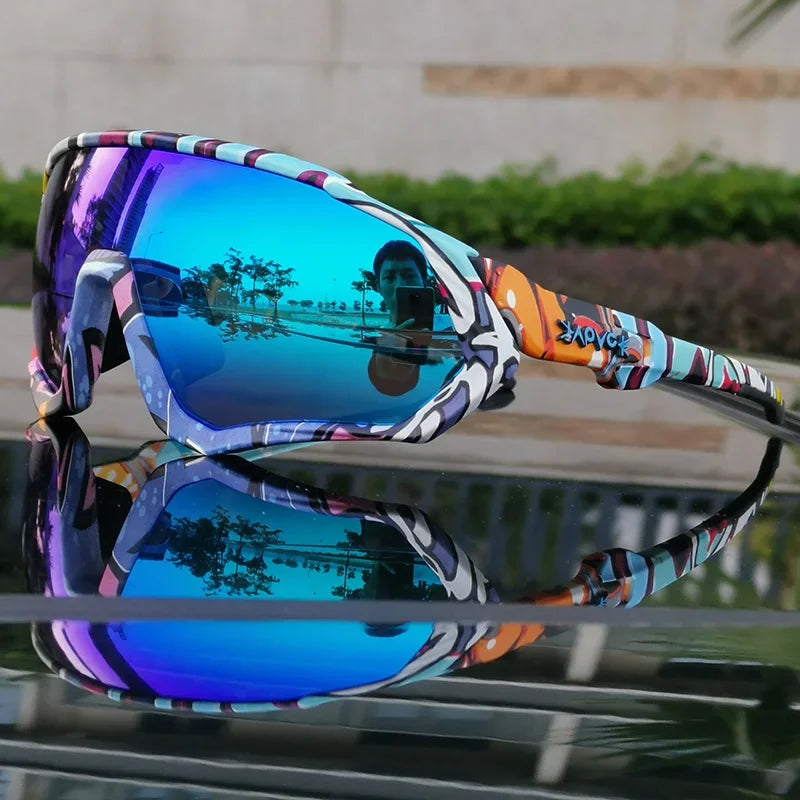 Kapvoe: Gafas de sol de marca para hombre, para pesca, montaña y ciclismo; gafas para mujer, para bicicleta de carretera; gafas de bicicleta; gafas de ciclismo; Oculos Ciclismo