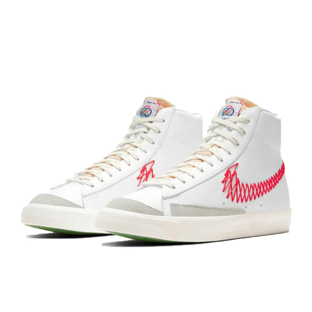 Nike Blazer Unisex Classic Retro Design Comfortable Cushioning Technology Versatile Style Retro Casual Sneakers DJ0292-101
