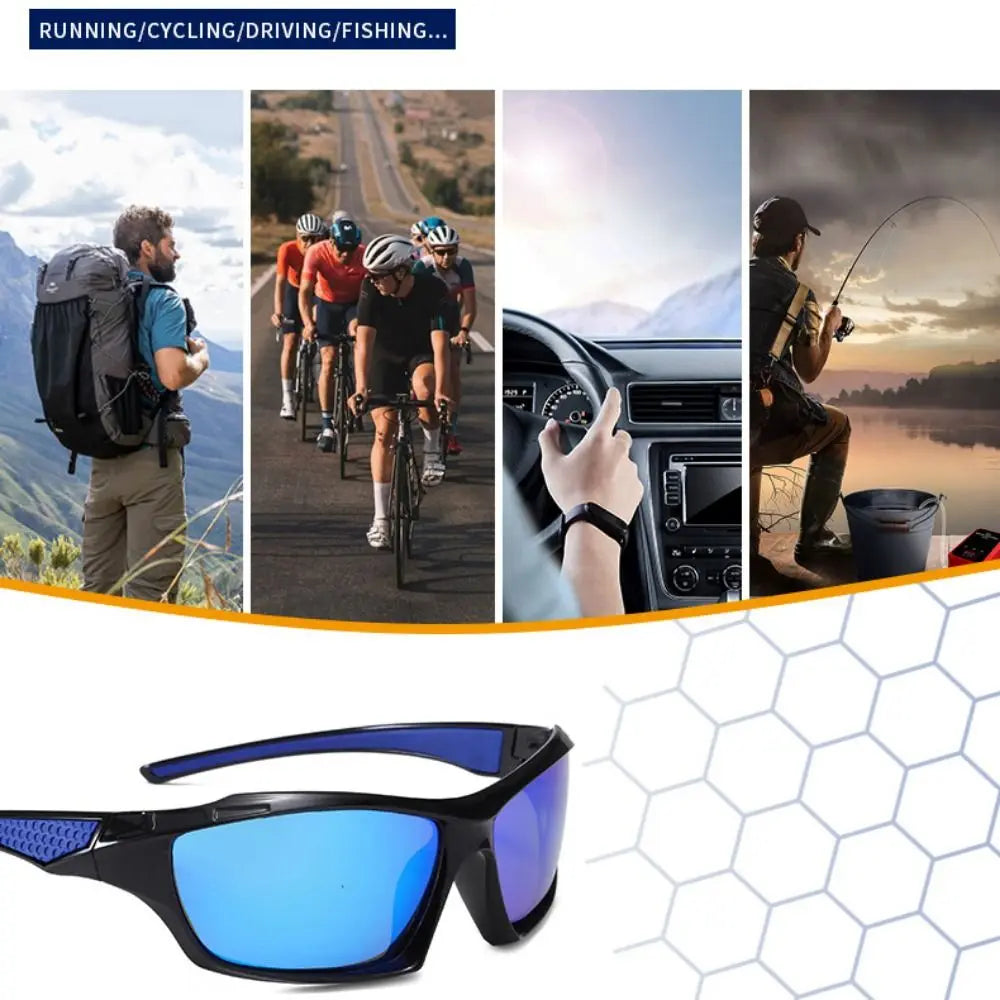 Modne sportske sunčane naočale polarizirane UV zaštite personalizirane naočale okrugli okvir cool muške i ženske UV400 ribolovne naočale