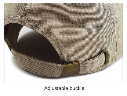 Baseball kapa Big Head Plus Size iz 100 % bombaža, primerna za moške in ženske, nastavljiva kapa »Dad Hat«, velikost 58–60 cm, 61–65 cm
