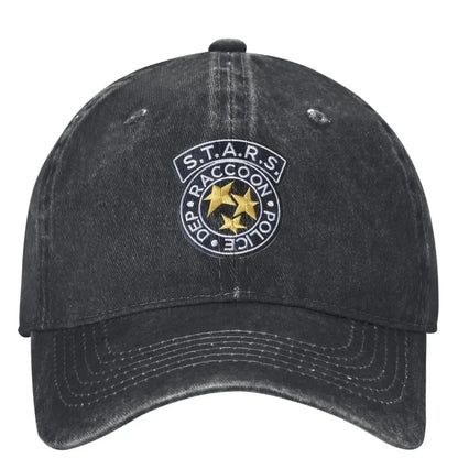 Stars Logo Baseball Cap Residents Evils Game Unisex Teens Design Hip Hop Hats Summer y2k Retro Hiking Fishing Baseball Caps