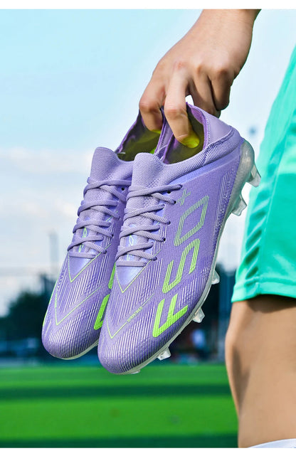 Nouvelles chaussures de football pour hommes, antidérapantes, pour futsal en salle, crampons pour terrain gazonné, baskets de haute qualité, modèle haut de gamme, très vendues, pour l'extérieur