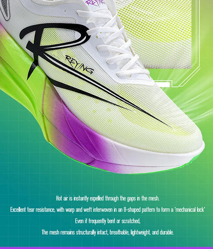 IRUNSVAN Marathon Full Length Carbon Plate Running Shoes Men Cushion Shock Absorbent Triple Rebound Outdoors Road Sports Shoes
